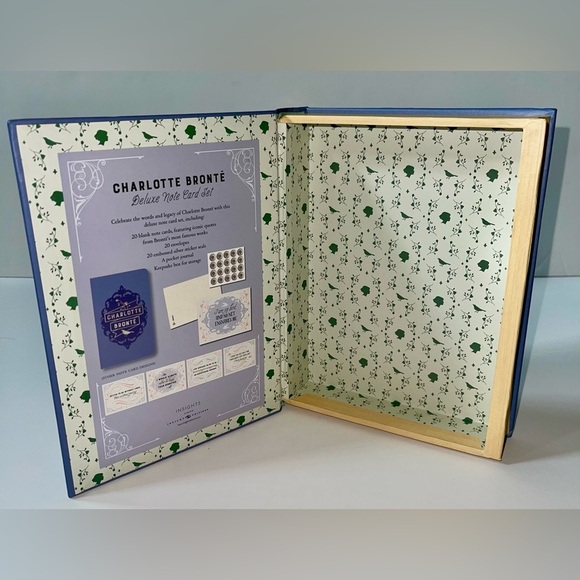 Charlotte Brontë Notecard Set Pocket Journal Keepsake Book Box - Picture 6 of 7